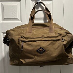 Faherty Tan Duffel Bag for Men